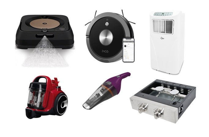 Mixpallet 23 producten (iRobot, Philips, Bosch, Black & Decker) Totale Retail: €3.419,77