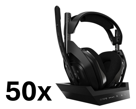 Partij 50x Logitech G ASTRO A50 – Draadloze Gaming Headset
